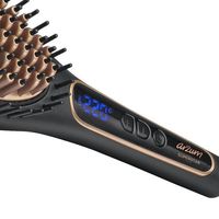 Arzum AR5036 haarstyler Straightening stijlborstel Warm Zwart, Cappuccino - thumbnail