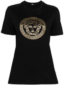 Versace t-shirt Medusa en coton - Noir