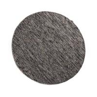 Nordic Weavers Rond wollen vloerkleed Lett - grijs|bruin - 250 cm rond