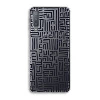Moroccan Print: Samsung Galaxy A7 (2018) Transparant Hoesje