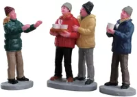Lemax cider service s/3 kerstdorp figuur type 4 Vail Village 2017
