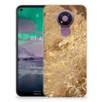 Nokia 3.4 | TPU | Siliconen hoesje | Marmer Creme