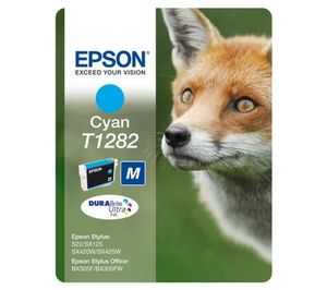 Epson Fox Singlepack Cyan T1282 DURABrite Ultra Ink