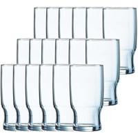 Longdrink glazen - 18x - transparant - 290 ml - Campus - drinkglazen - longdrinkglazen