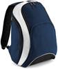 Atlantis BG571 Teamwear Backpack - French-Navy/French-Navy/White - 32 x 45 x 23 cm