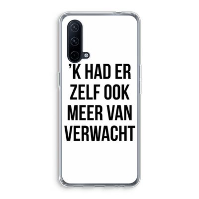 Meer verwacht: OnePlus Nord CE 5G Transparant Hoesje