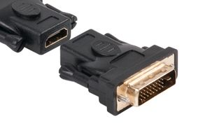 club3D CAA-DMD>HFD3 DVI / HDMI Adapter [1x DVI-stekker 24+1-polig - 1x HDMI-bus] Wit