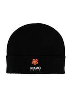 Kenzo bonnet en laine Boke Flower - Noir