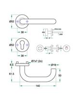 Krukgarn CHASE PL rvs mat