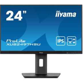 iiyama ProLite XUB2497HSU-B1 computer monitor 61 cm (24") 1920 x 1080 Pixels Full HD LED Zwart