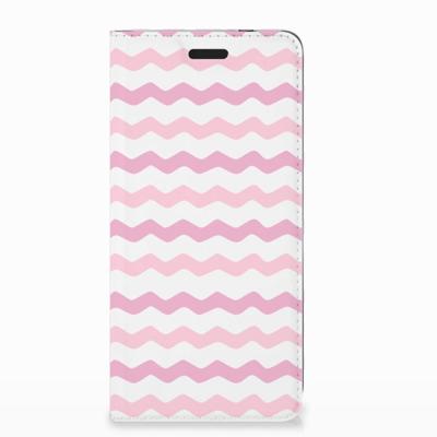 Nokia 3.1 (2018) | Hoesje met Magneet | Waves Roze Nokia 3.1 (2018) | Hoesje met Magneet | Waves Roze