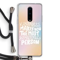 The prettiest: OnePlus 8 Transparant Hoesje met koord