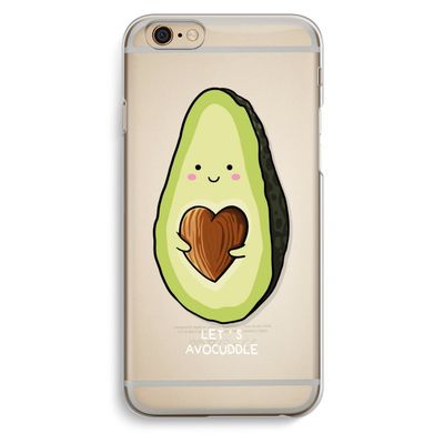 Avocuddle: iPhone 6 / 6S Transparant Hoesje