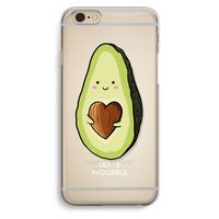 Avocuddle: iPhone 6 / 6S Transparant Hoesje
