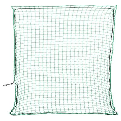 VidaXL Aanhangwagennet elastisch touw 4x4 m polypropeen groen