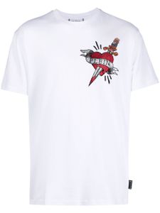 Philipp Plein t-shirt à logo imprimé - Blanc