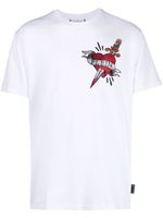 Philipp Plein t-shirt à logo imprimé - Blanc - thumbnail