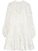 ZIMMERMANN robe courte Matchmaker Lift Off - Blanc