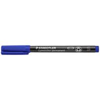 Staedtler Lumocolor permanent S DRY SAFE 313-3 Permanent marker Blauw Watervast: Ja