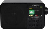 Kenwood CRM30DAB DAB radio Zwart