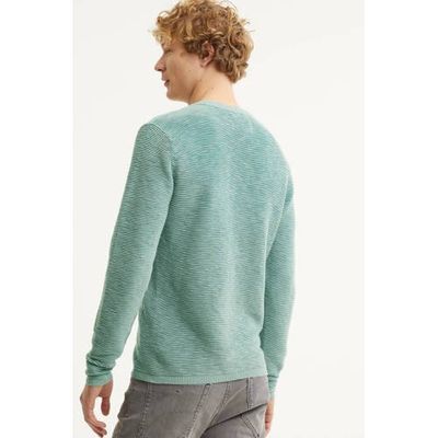 Petrol Industries fijngebreide trui lichtgroen Petrol Industries fijngebreide trui lichtgroen