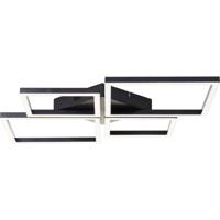 Brilliant G80931/06 Wand- und Deckenleuchte Plafondlamp Zwart