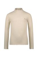 Like Flo winter top meisjes - beige - Eef - rib - glitter