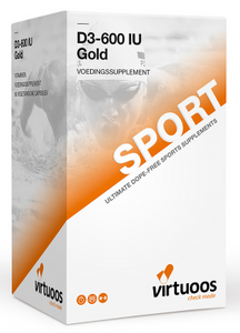 Virtuoos D3-600 IU Gold Capsules