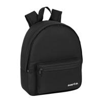 Rugzak Safta Mini Zwart 27 x 32 x 10 cm - thumbnail