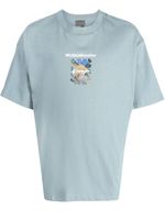 Musium Div. t-shirt en coton à imprimé graphique - Bleu - thumbnail