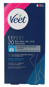 Veet Expert Koude Waxstrips Benen & Lichaam Gevoelige Huid