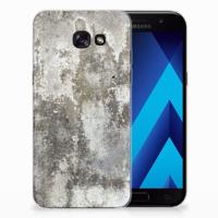 Samsung Galaxy A5 2017 | TPU | Siliconen hoesje | Beton Print