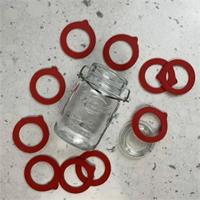 Set van 10 natuurrubberen