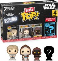 Star Wars Funko Bitty Pop! 4-Pack: Luke Skywalker / Obi-Wan Kenobi / Jawa