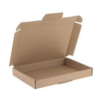 Brievenbusdoosjes 221 x 155 x 28 mm (a5 formaat) bruin | 50 stuks