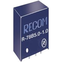 RECOM R-78B5.0-1.0 DC/DC-converter, print 5 V/DC 1 A 5 W Aantal uitgangen: 1 x Inhoud 1 stuk(s) - thumbnail