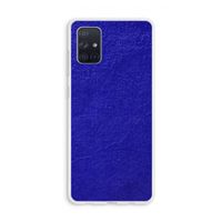 Majorelle Blue: Galaxy A71 Transparant Hoesje