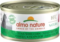 Almo Nature HFC Natural kattenvoer tonijn & mais 70g