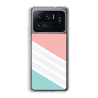 Strepen pastel: Xiaomi Mi 11 Ultra Transparant Hoesje