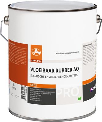 OAF PRO Vloeibaar Rubber AQ Grijs 5 liter