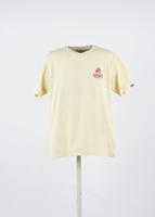 Vintage Vans T-Shirt in Red, Yellow Color Size S