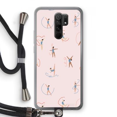 Dancing #3: Xiaomi Redmi 9 Transparant Hoesje met koord