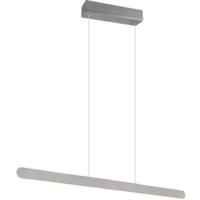 LED Hanglamp 28W - Dimbaar & Aanpasbare Kleur - Geborsteld Aluminium