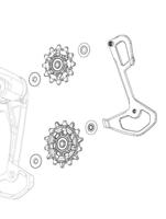 Sram derailleurdeel xxsl cover kit t-type eagle axs