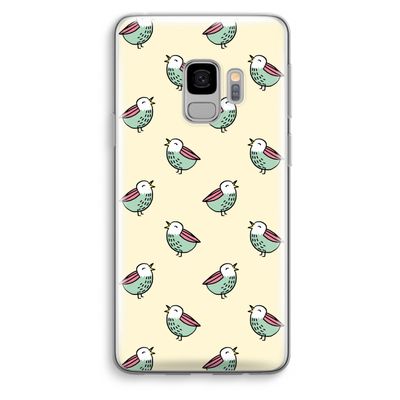 Vogeltjes: Samsung Galaxy S9 Transparant Hoesje
