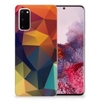 Samsung Galaxy S20 TPU Hoesje Polygon Color