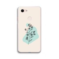 Violets are blue: Google Pixel 3 XL Transparant Hoesje