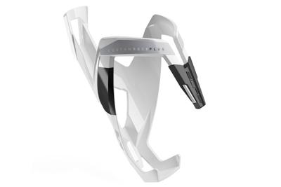 Elite Custom Race Plus Fiets bidonhouder - Wit/Zwart Elite Custom Race Plus Fiets bidonhouder - Wit/Zwart
