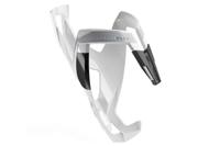 Elite Custom Race Plus Fiets bidonhouder - Wit/Zwart Elite Custom Race Plus Fiets bidonhouder - Wit/Zwart