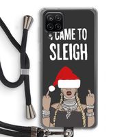 Came To Sleigh: Samsung Galaxy A12 Transparant Hoesje met koord